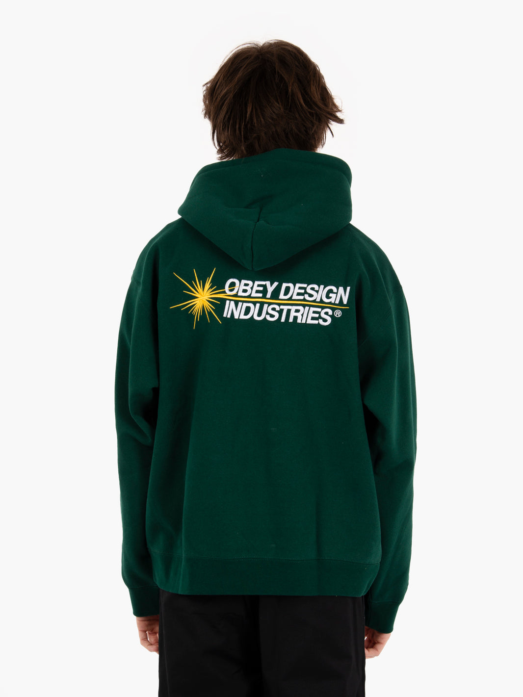 Industries hoodie fleece rain forest