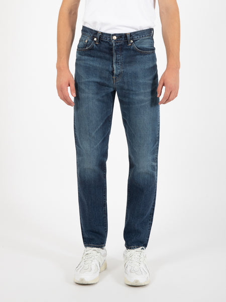 Jeans loose tapered blue - dark used
