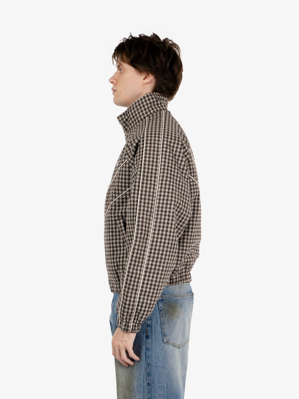 Leisure training jacket Abbey Stone Plaid