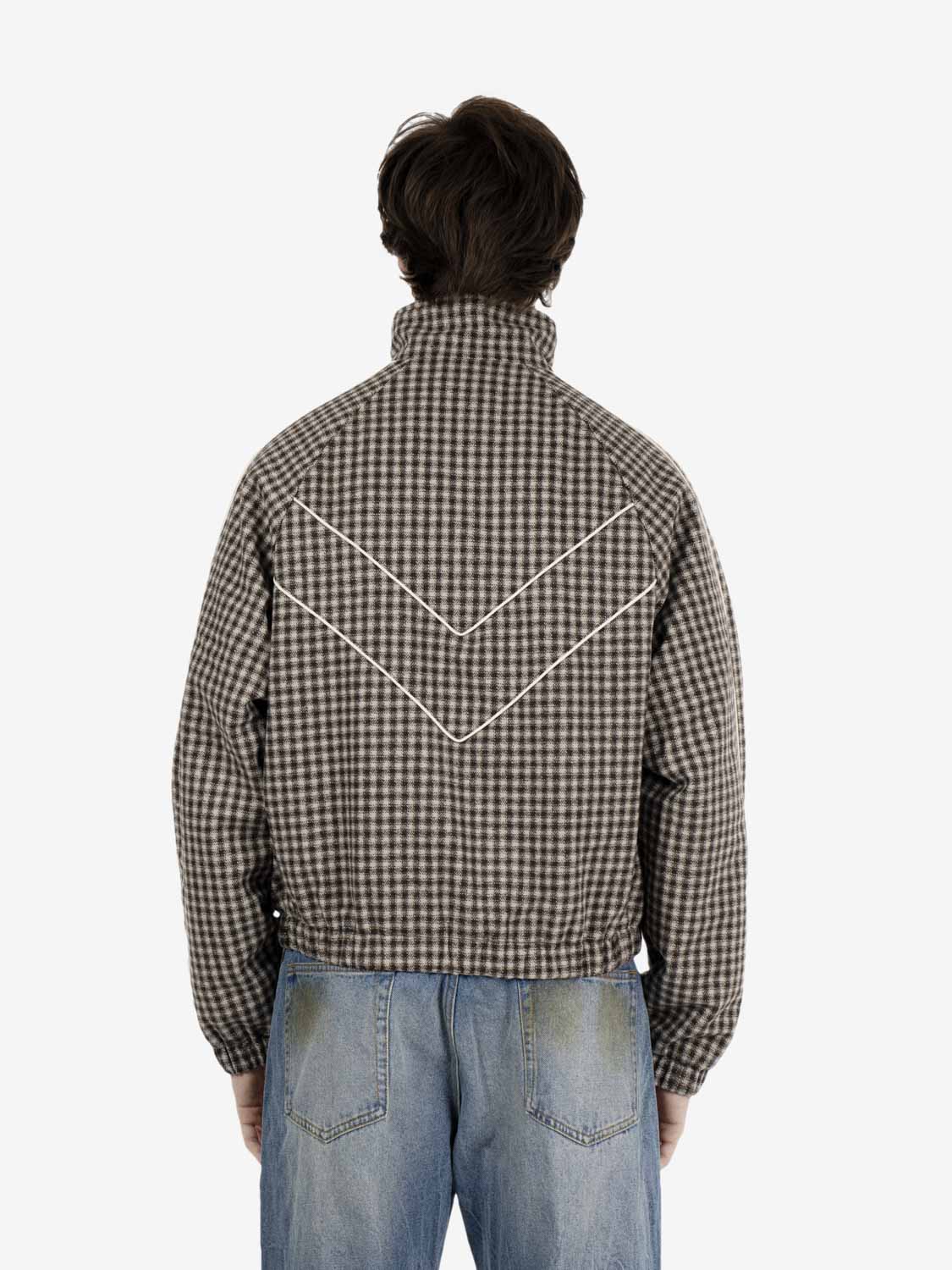 Leisure training jacket Abbey Stone Plaid