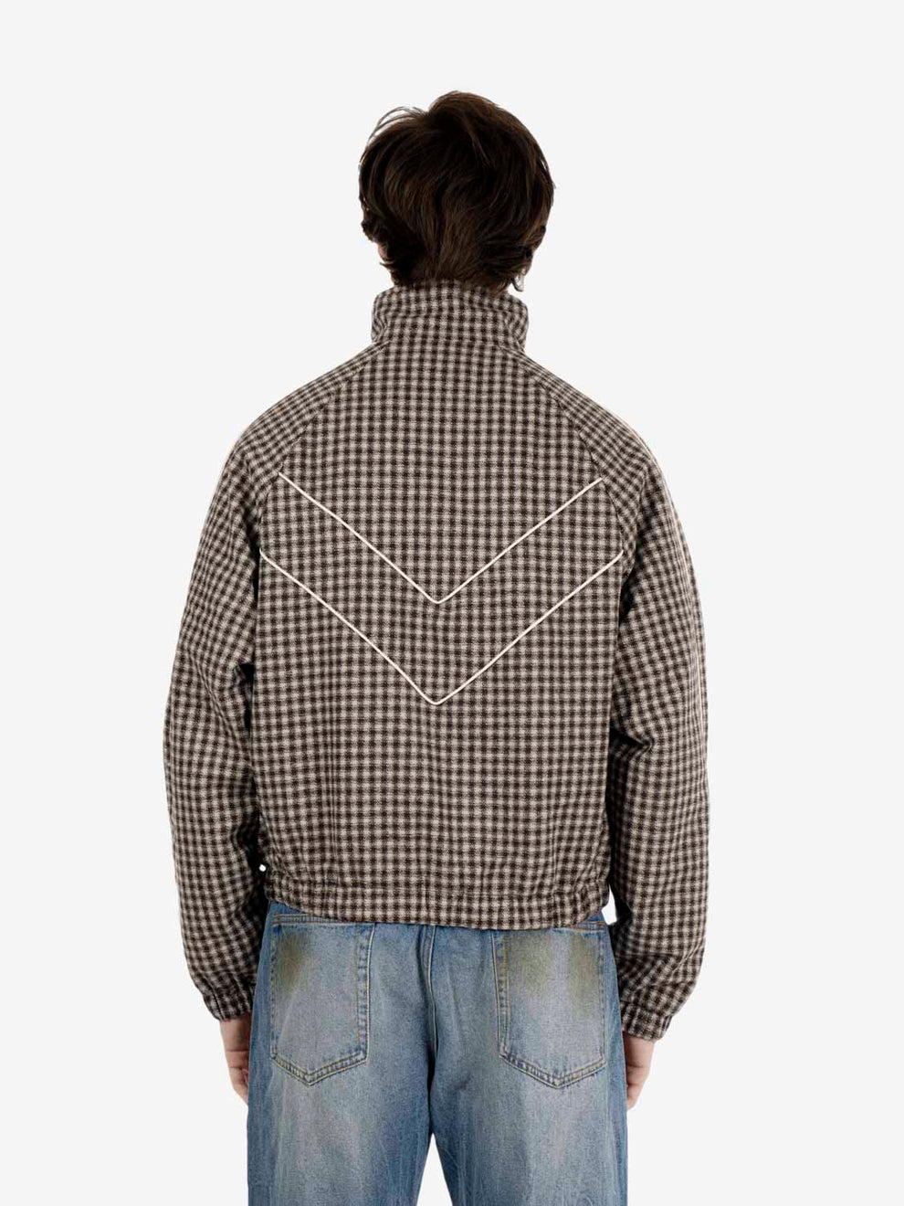 Leisure training jacket Abbey Stone Plaid