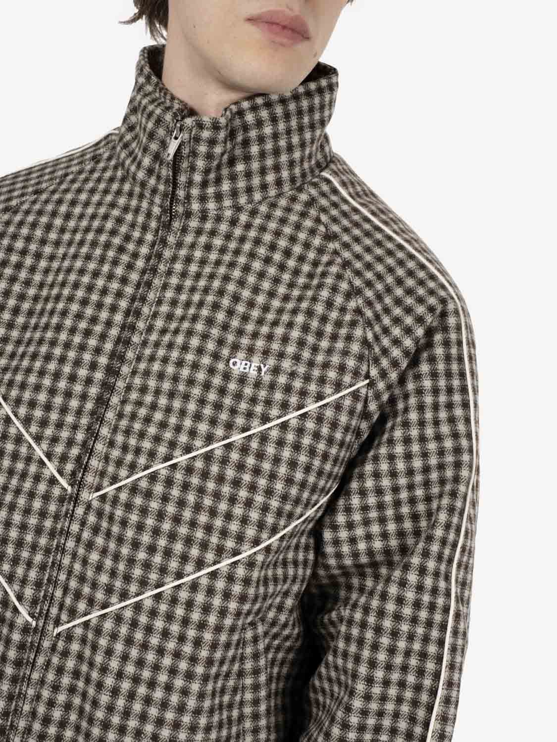 Leisure training jacket Abbey Stone Plaid