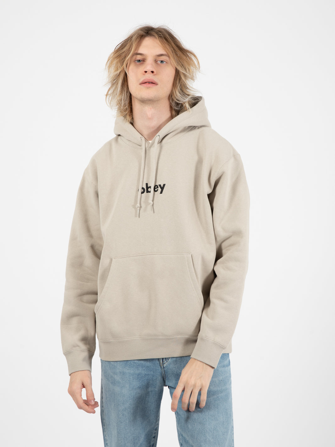 Lowercase hood silver grey