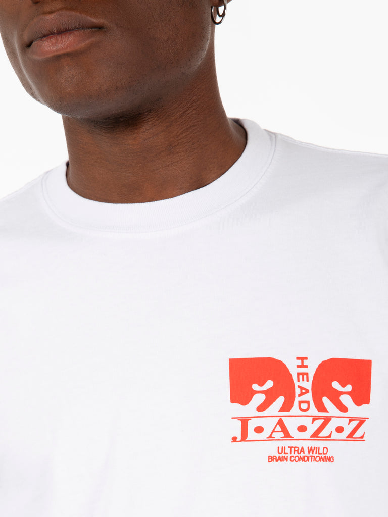 Maglia Obey OBEY Maglia Maniche Lunghe White STIMM