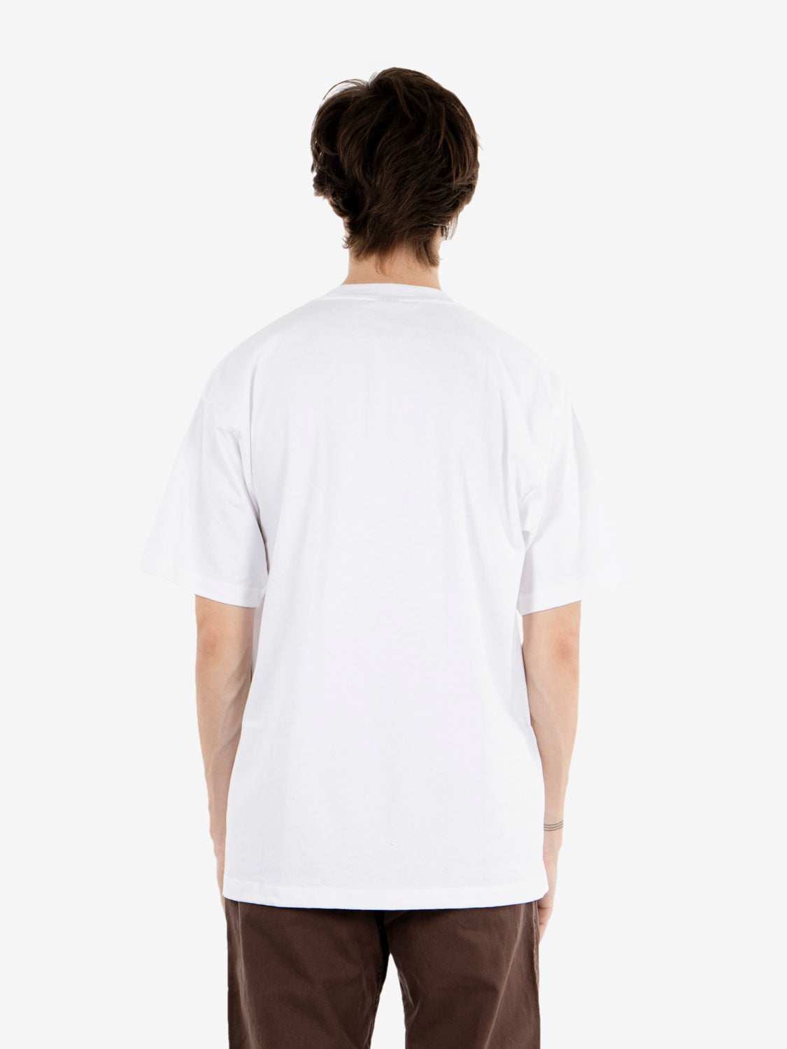 Obey Chrome tee white