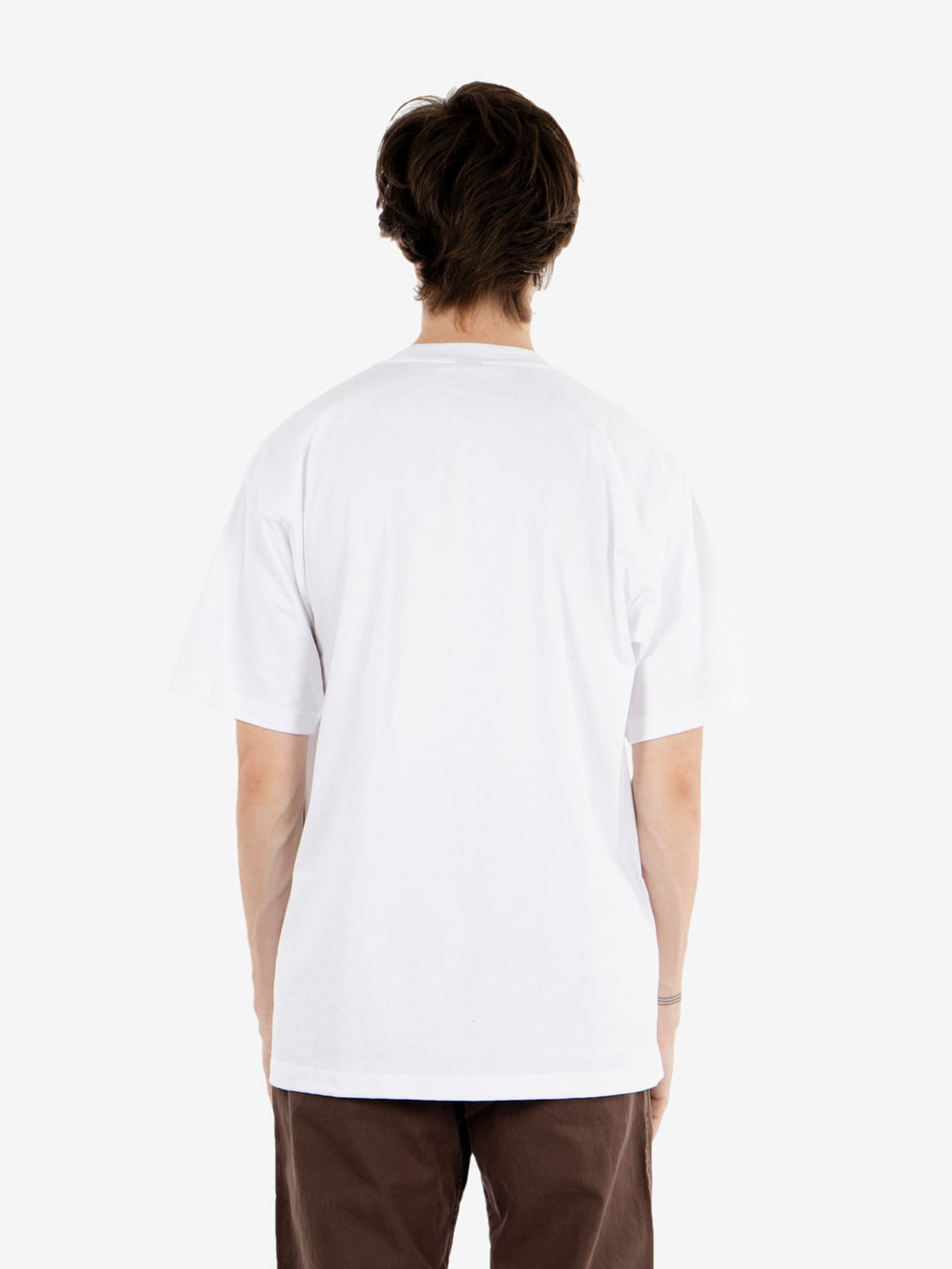 Obey Chrome tee white