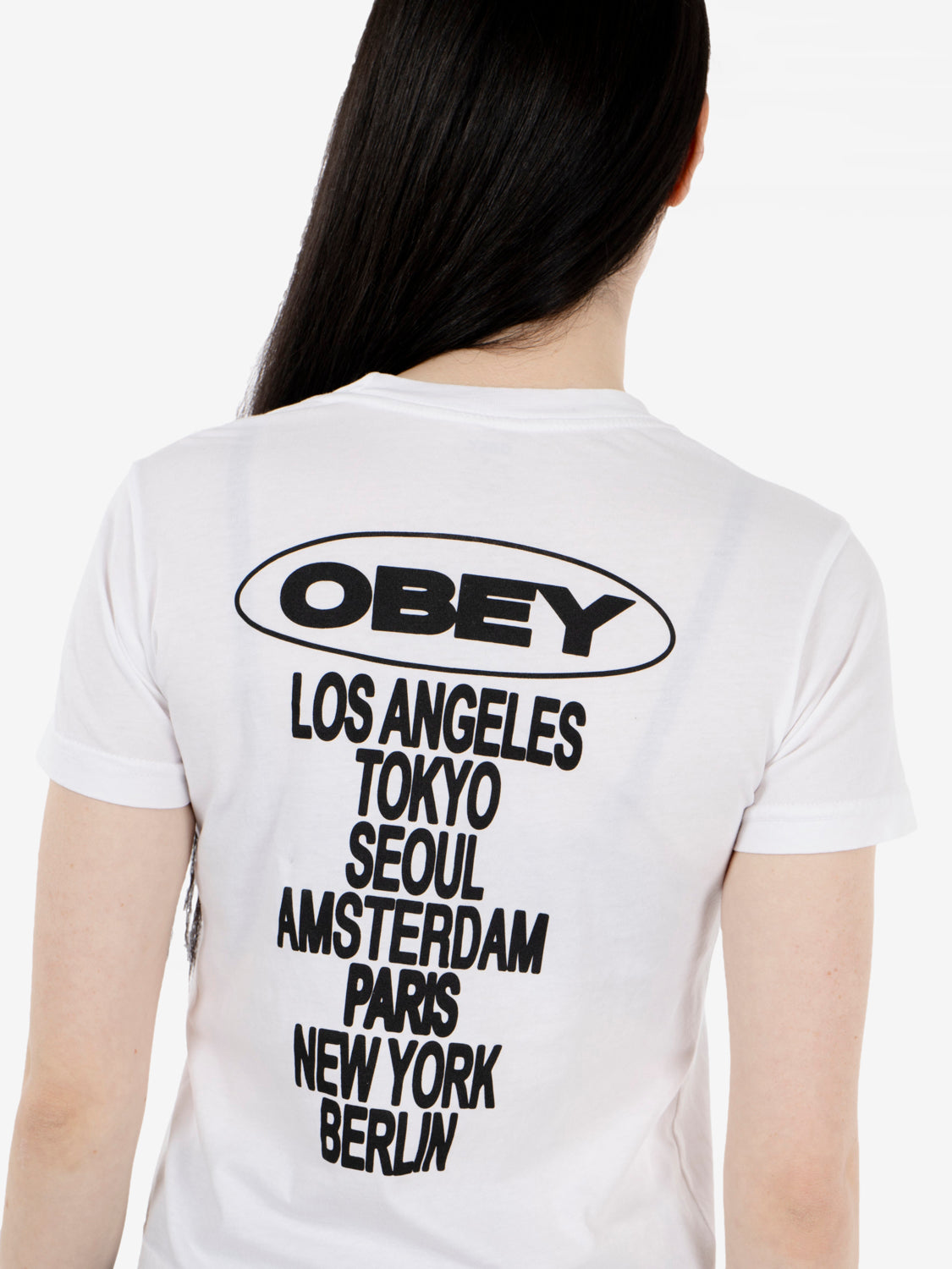 Obey Cities tee white