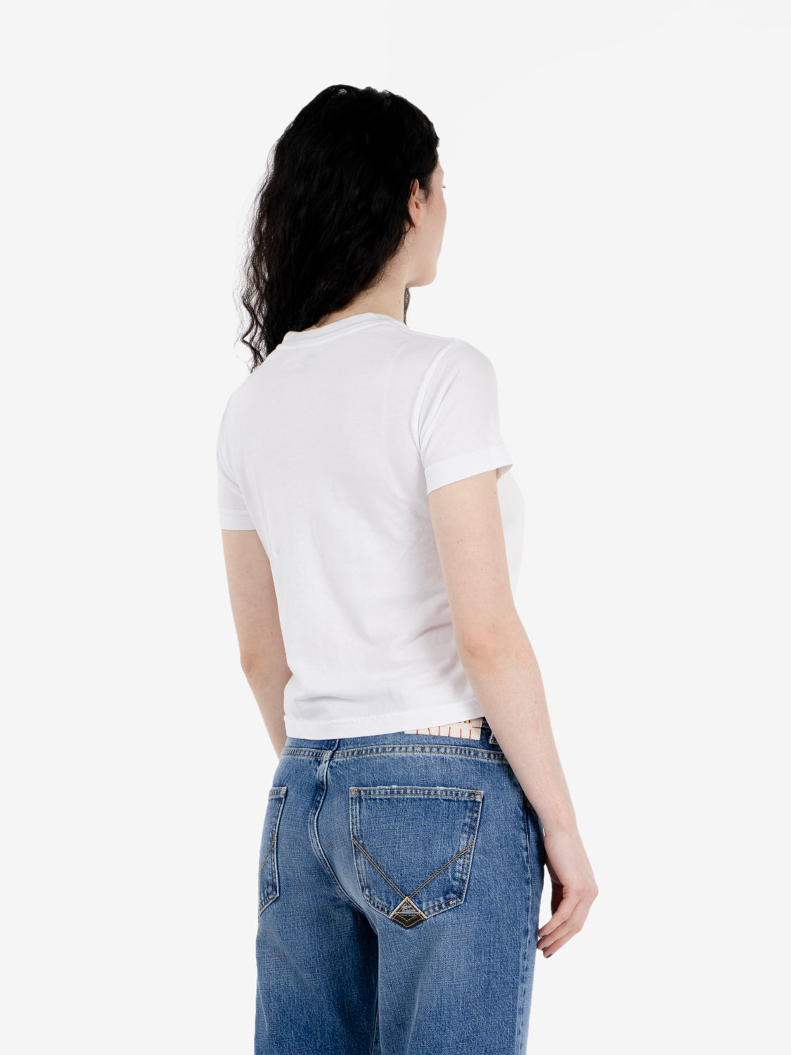 Obey design Studio Script tee white