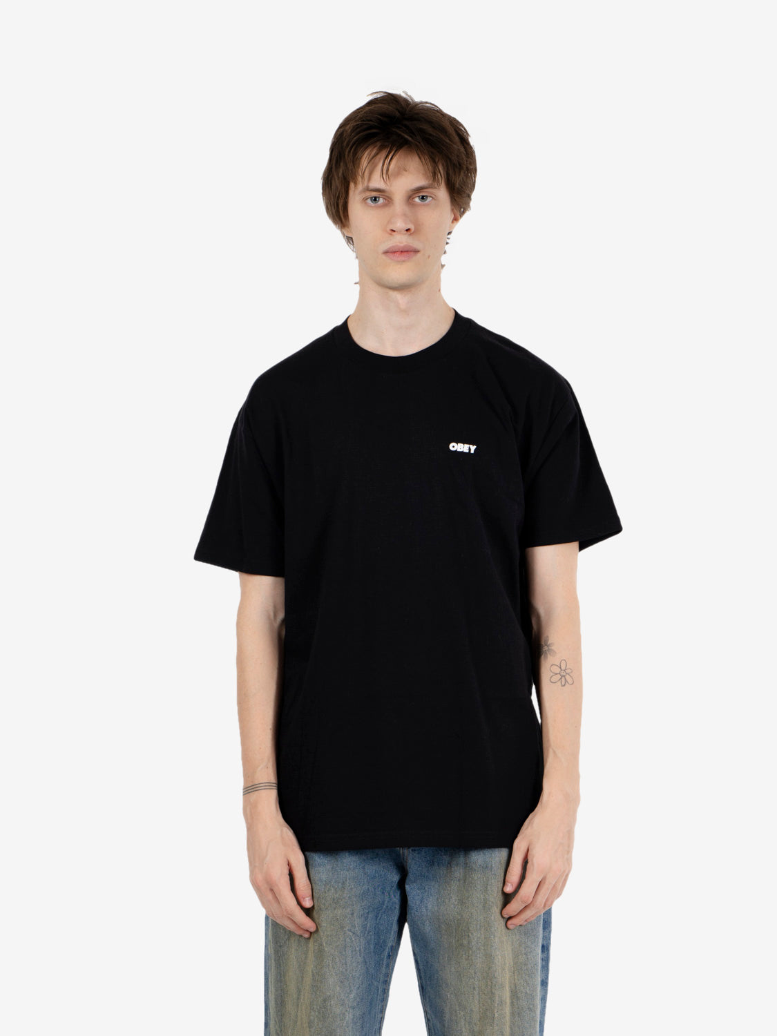 Obey Pastures tee black