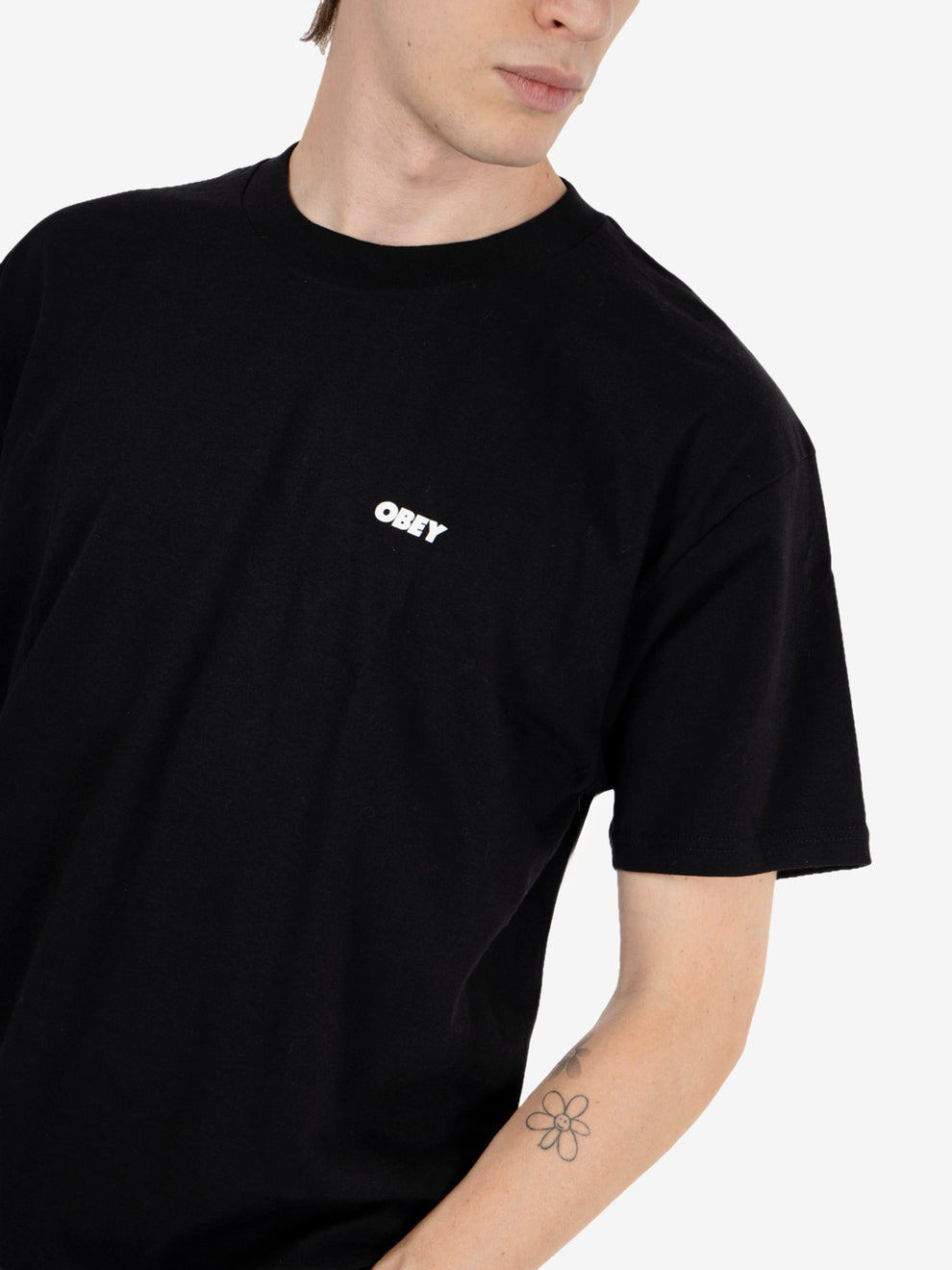 Obey Pastures tee black
