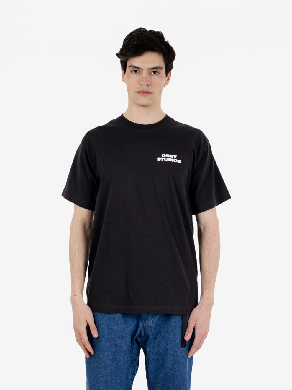 Obey Sky Face tee black