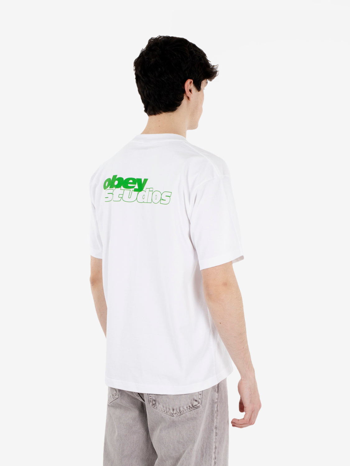 Obey Studios Sport tee white