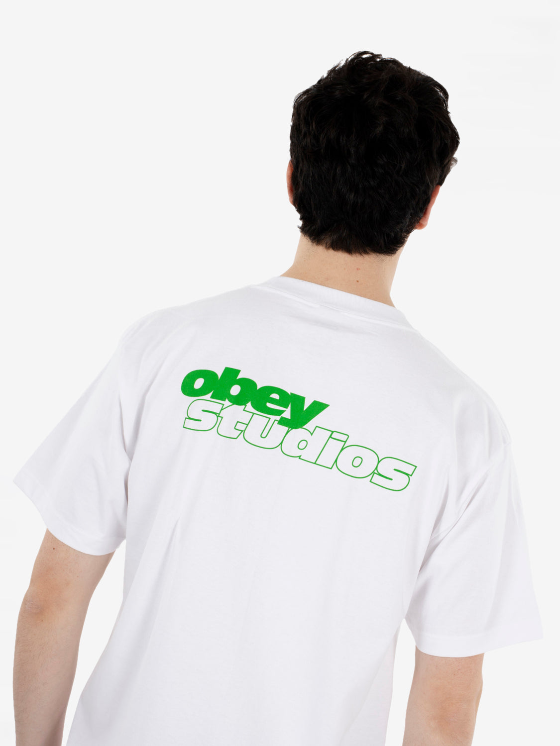Obey Studios Sport tee white