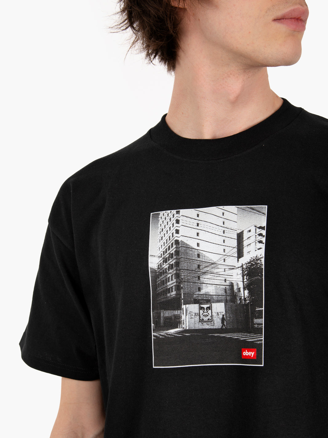 Osaka Photo Tee Black
