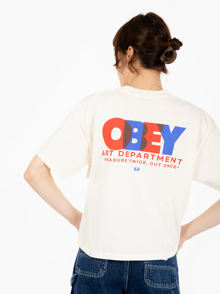 OBEY - Overlay tee unbleached