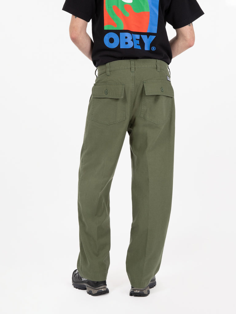 OBEY - Pantaloni Big Timer utility recon army