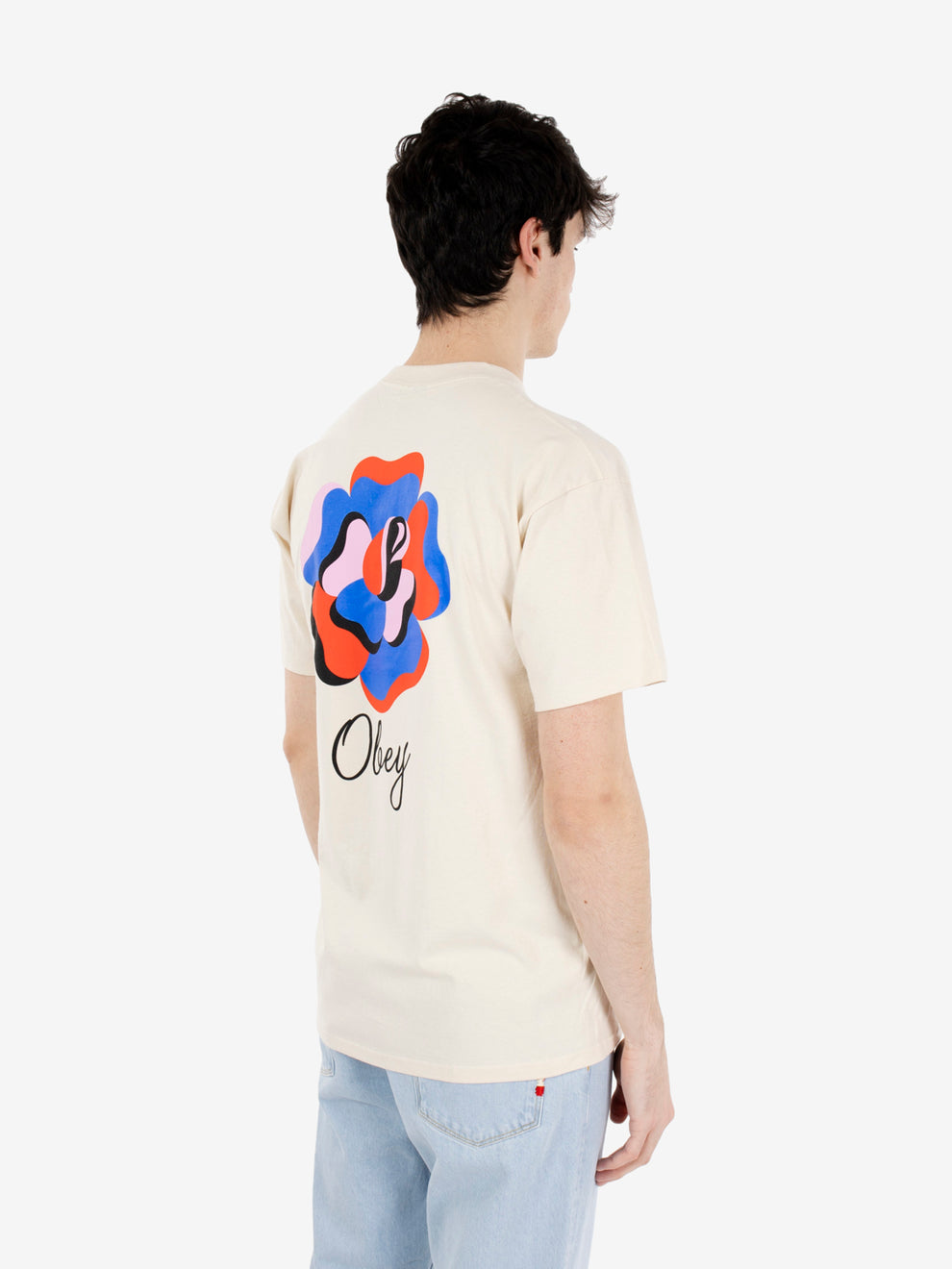 Paper Rose tee cream