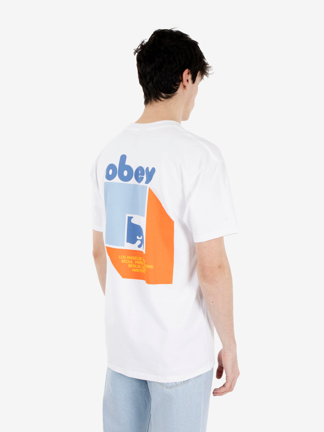 Peep Hole tee white