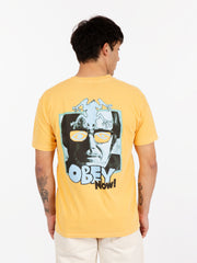 OBEY - Pigment t-shirt Now! sunflower