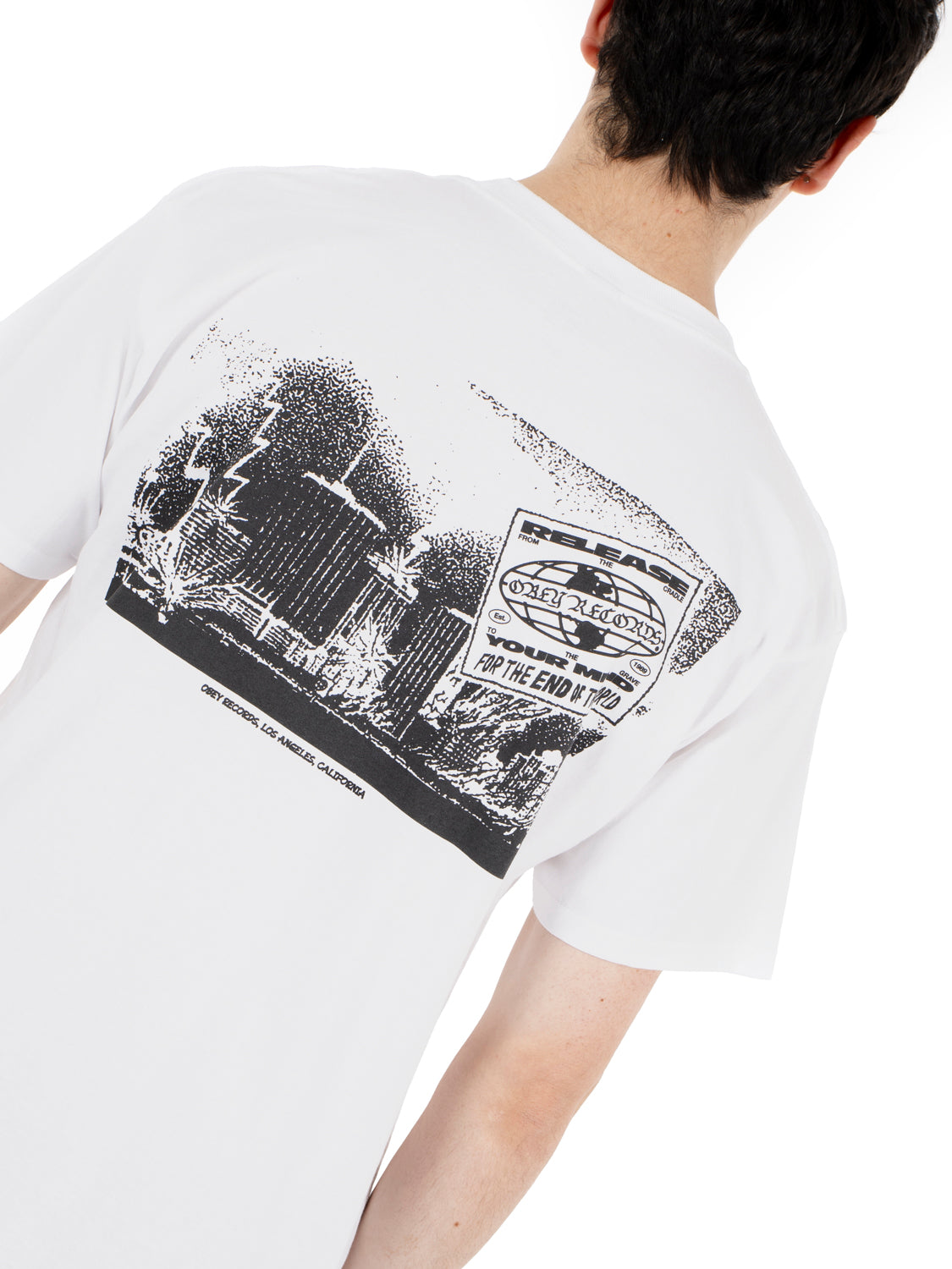 Release Your mind tee white