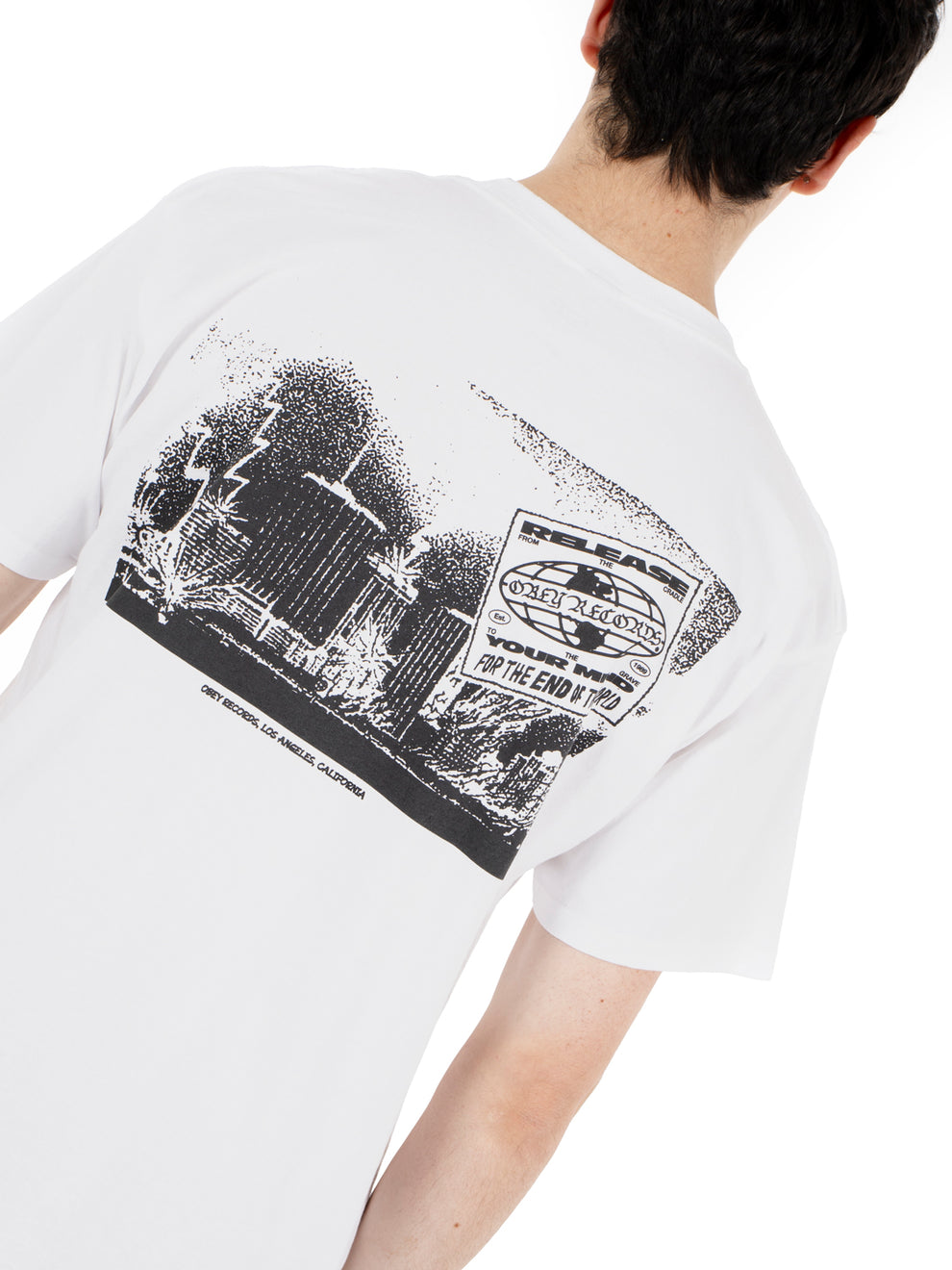 Release Your mind tee white