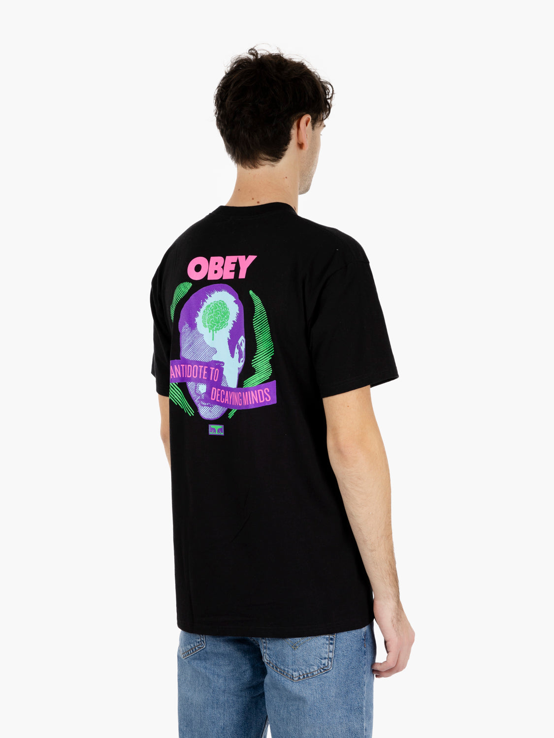 S/S Decaying minds tee black