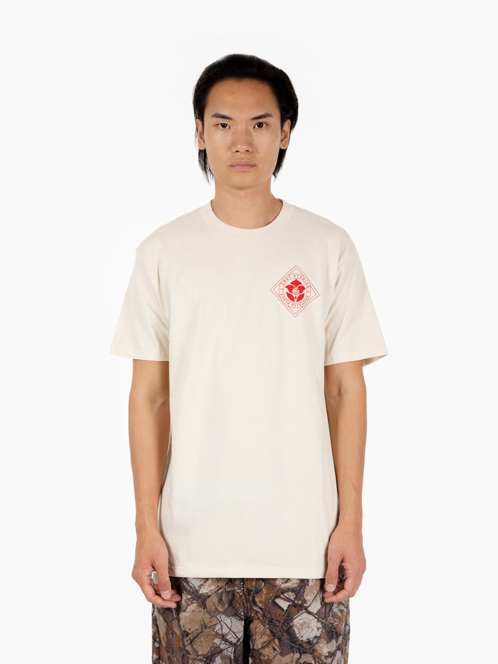 S/S Earth defenders tee cream