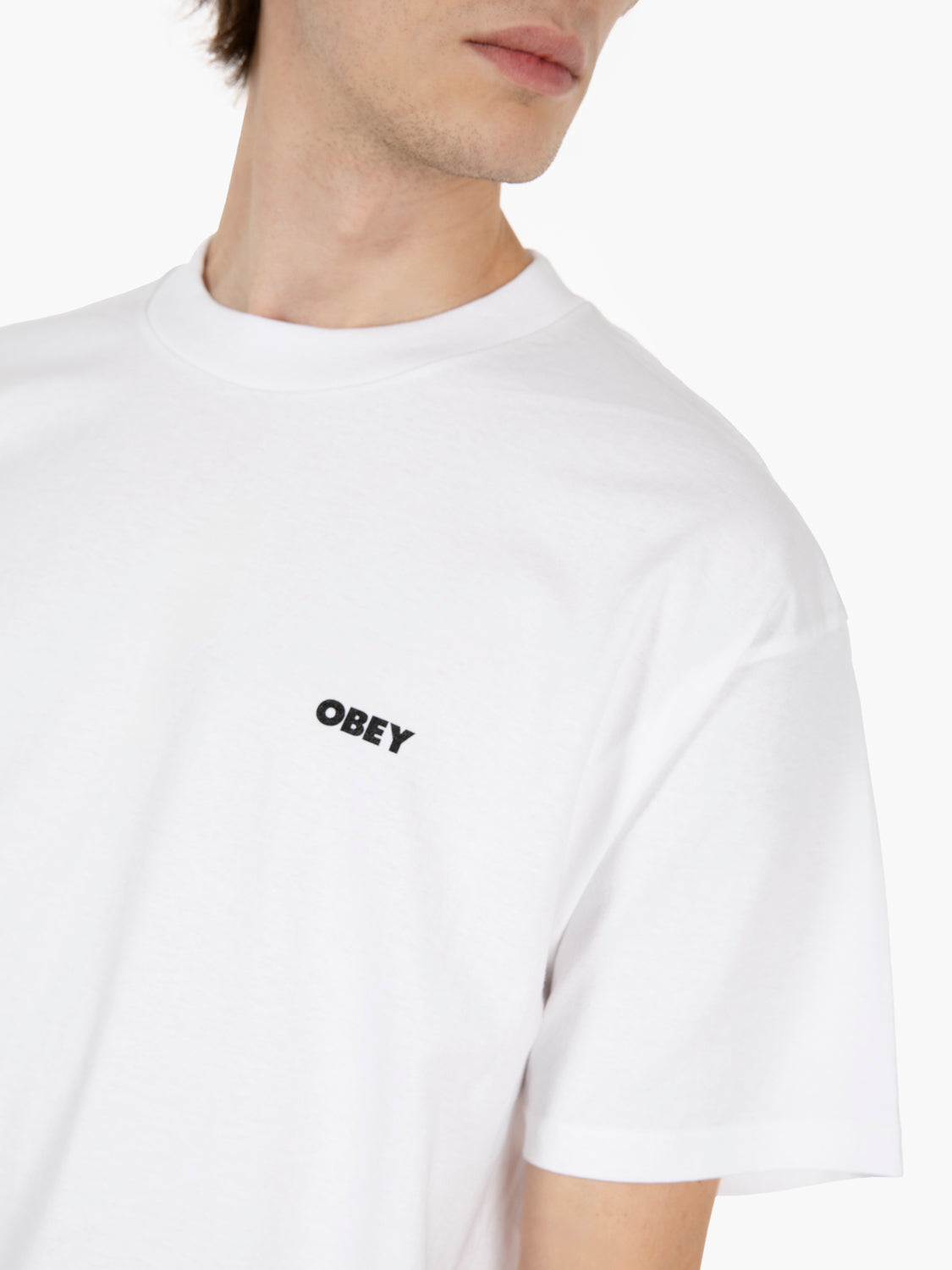 S/S Listen To The Best tee white