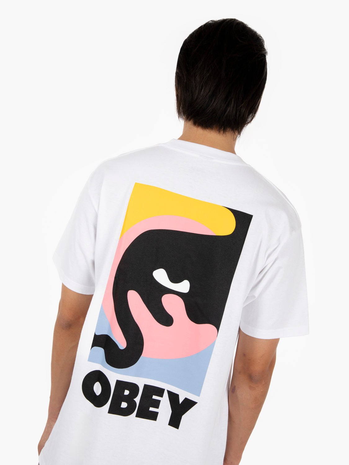 S/S Quarter icon tee white