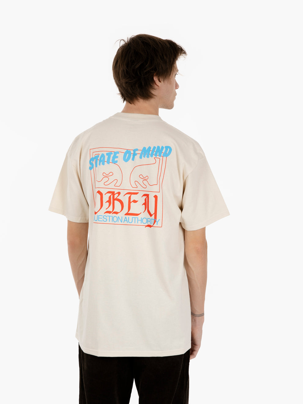 S/S State Of Mind tee cream