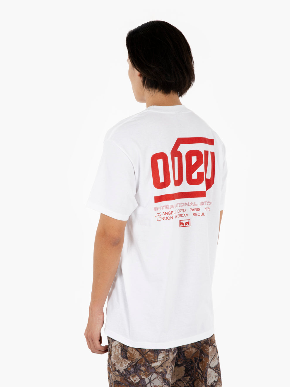 S/S Trademark tee white