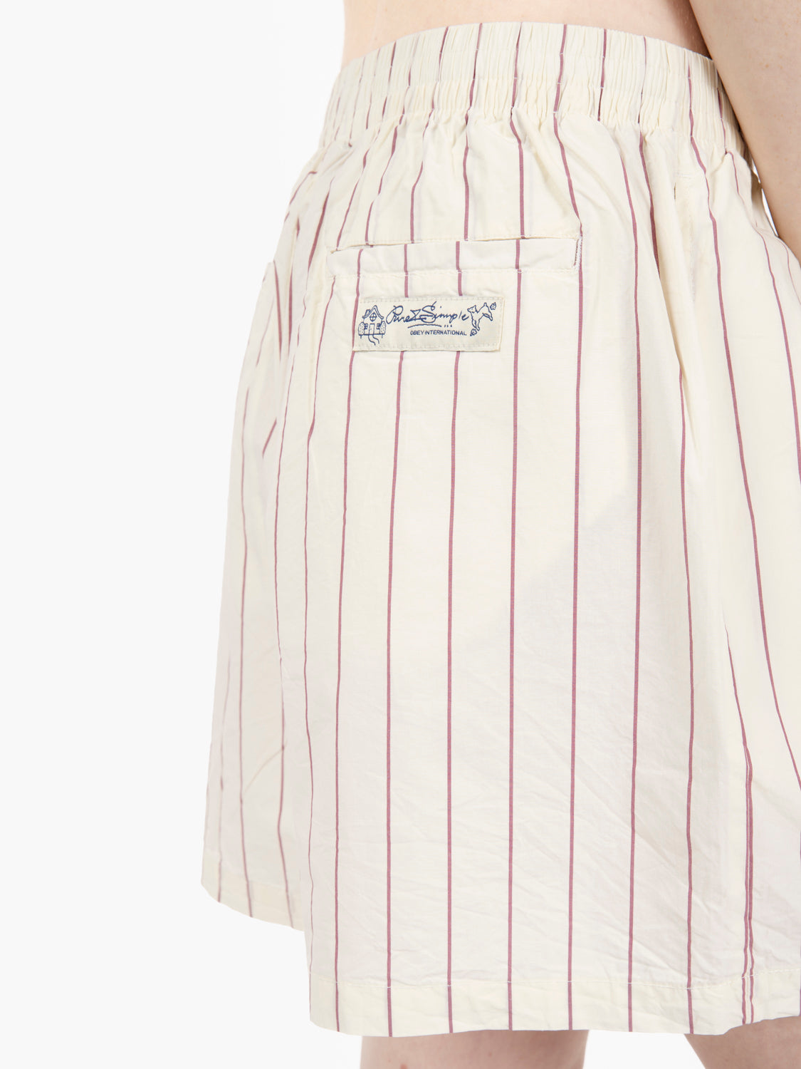 Shorts Primavera stripe tofu