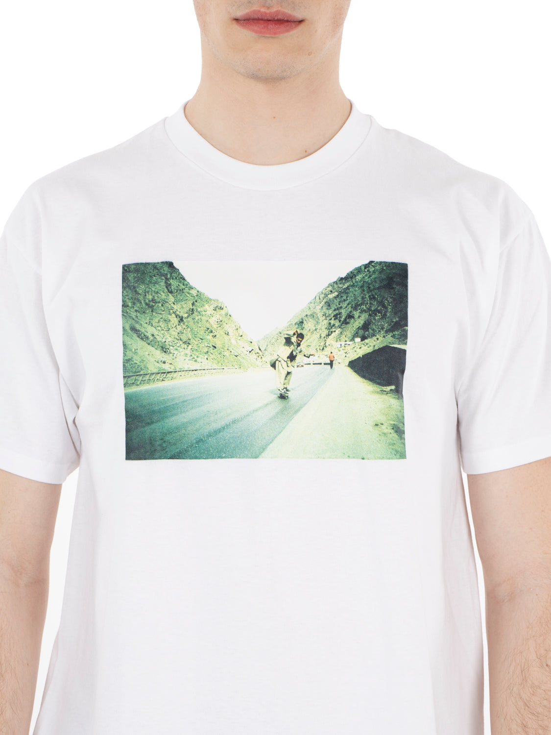 Skateistan x Obey photo tee white