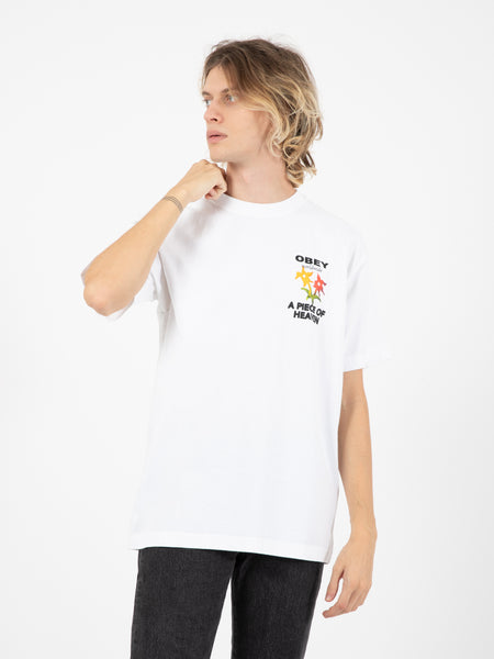 T-shirt A Piece Of Heaven Heavy Weight classic box tee white