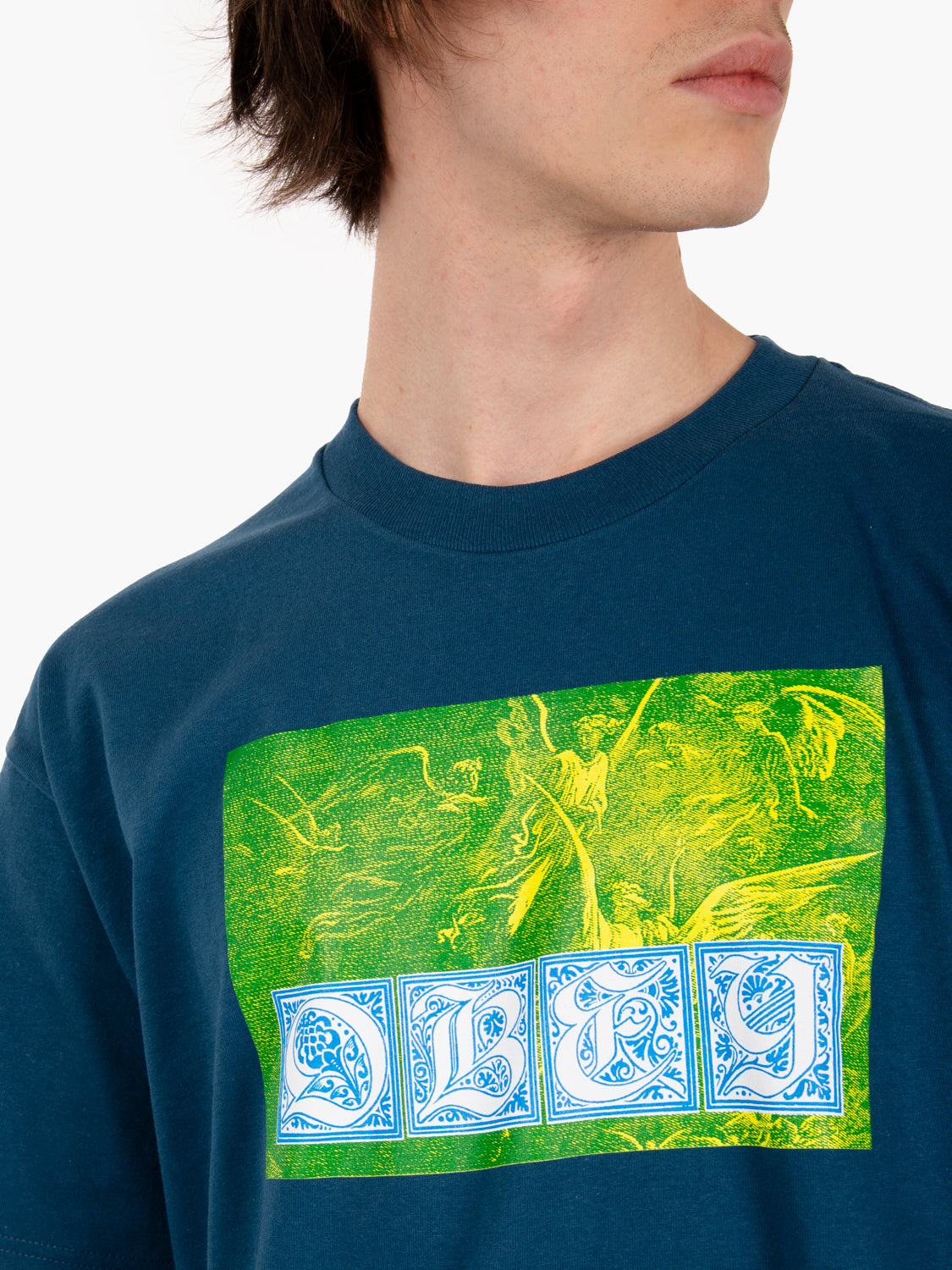 T-shirt "Angels Harbor" Blue