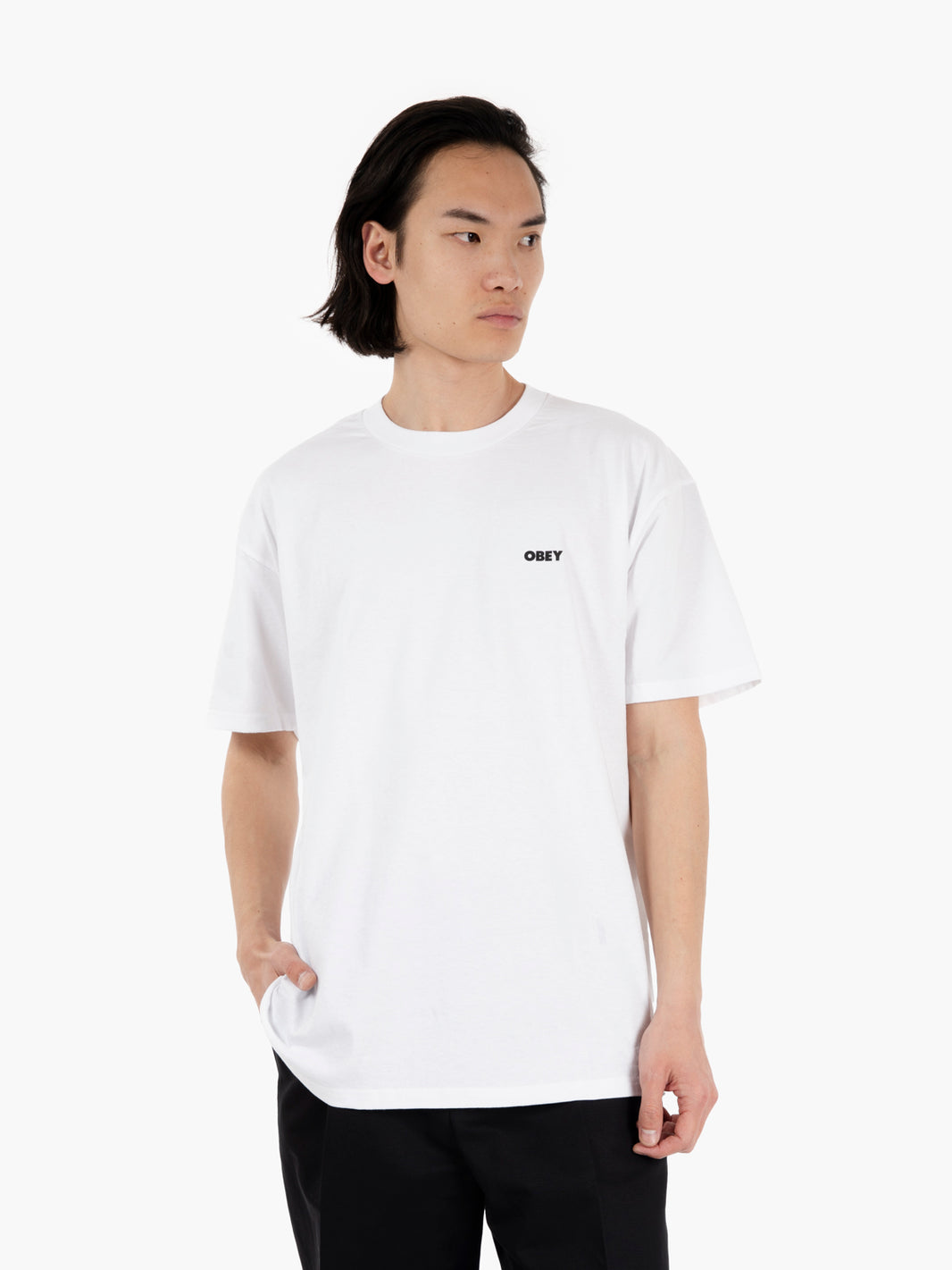 T-shirt "Bold eyes" white