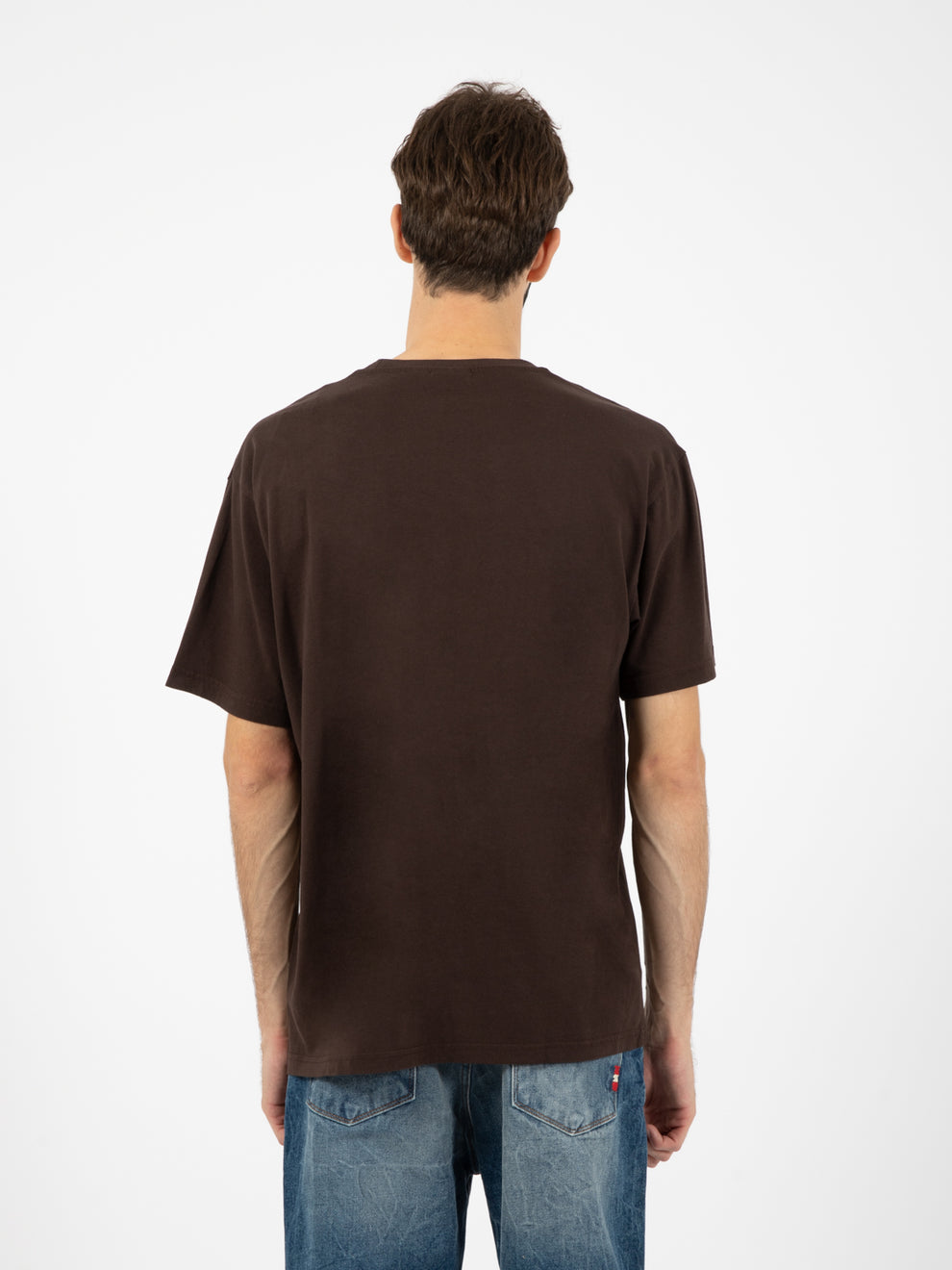 Brown Print T-Shirt