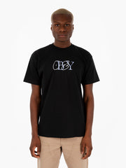 OBEY - T-shirt doodle black