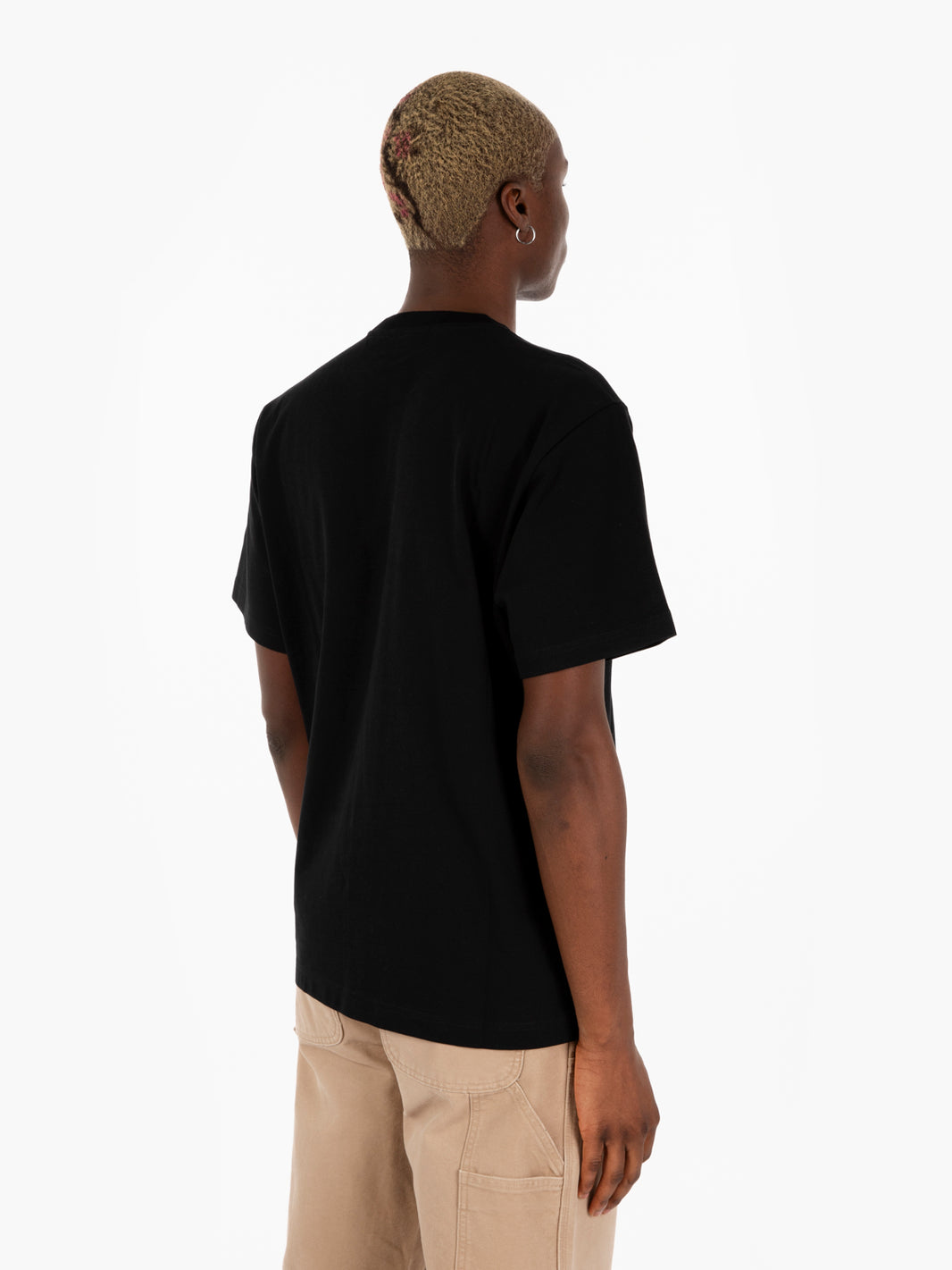 T-shirt established works bold black