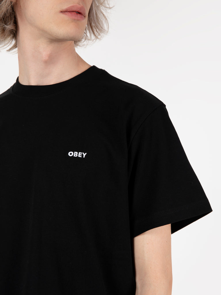 OBEY - T-shirt established works bold black