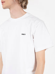 OBEY - T-shirt established works bold white