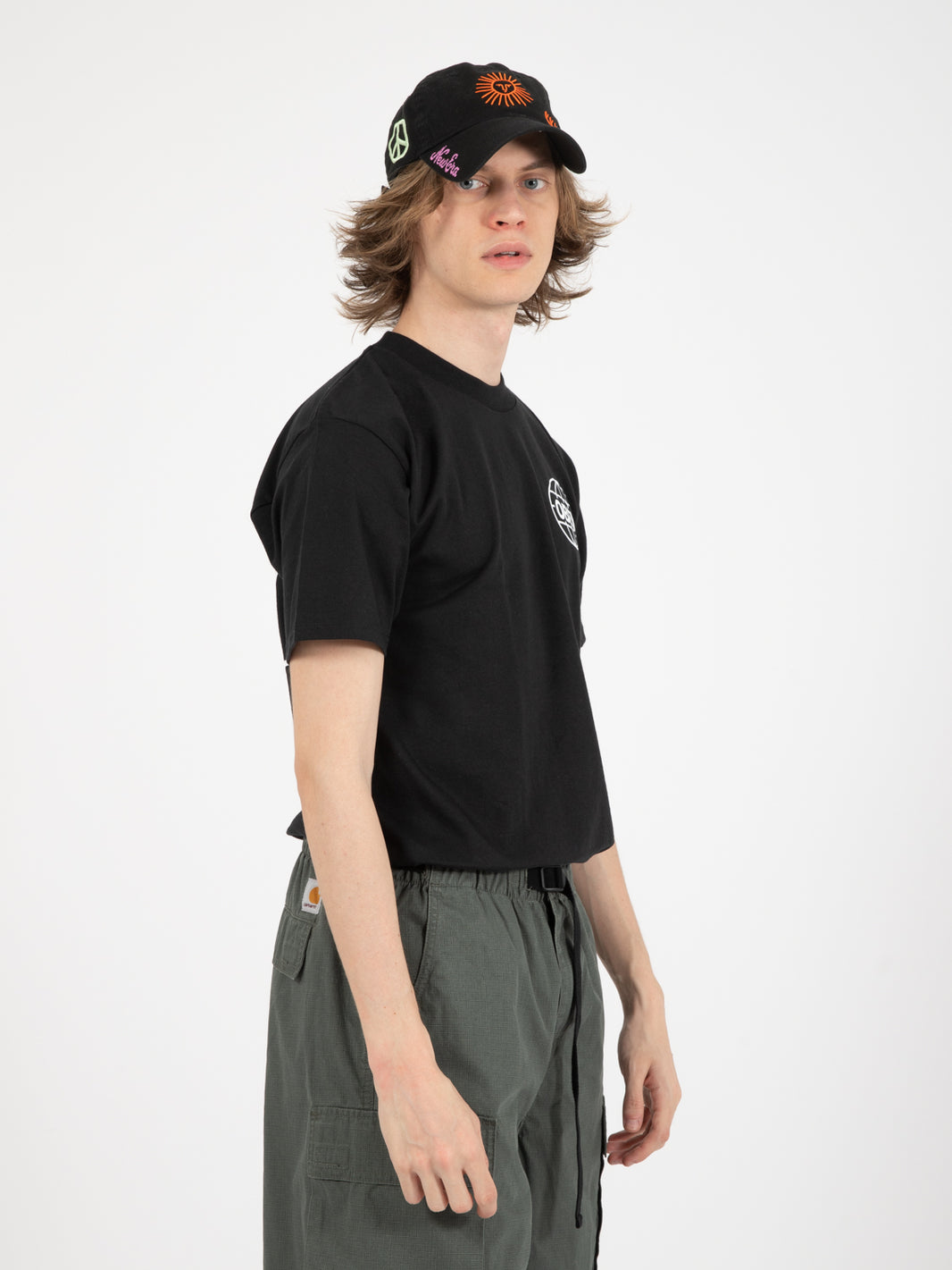 T-shirt global black