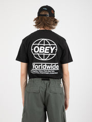 OBEY - T-shirt global black