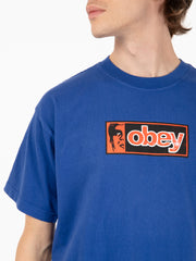 OBEY - T-shirt half icon tee limoges