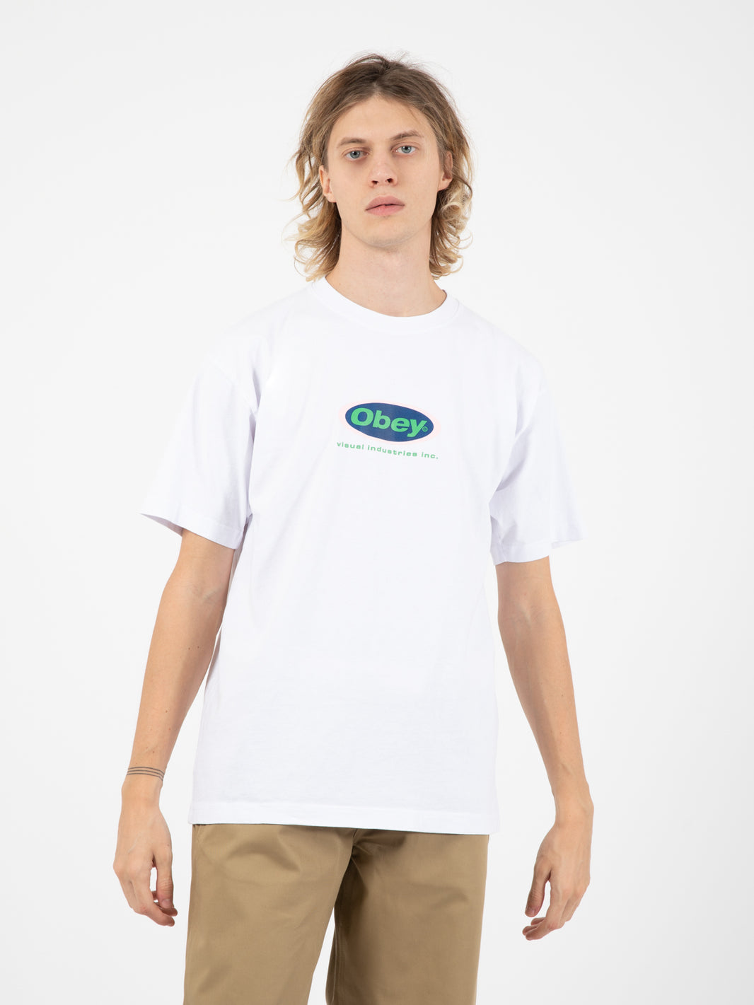 T-shirt Heavy Weight classic box tee white