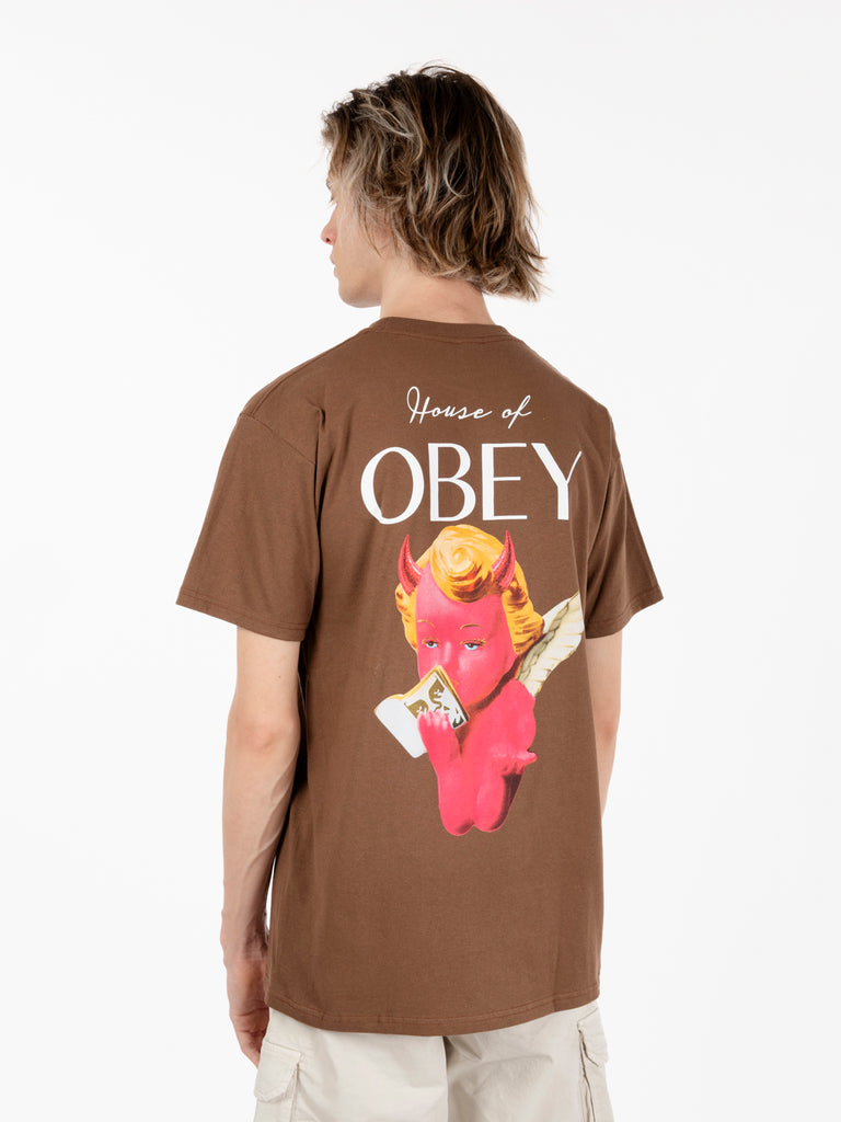 OBEY - T-shirt House of Classic slit