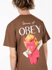 OBEY - T-shirt House of Classic slit