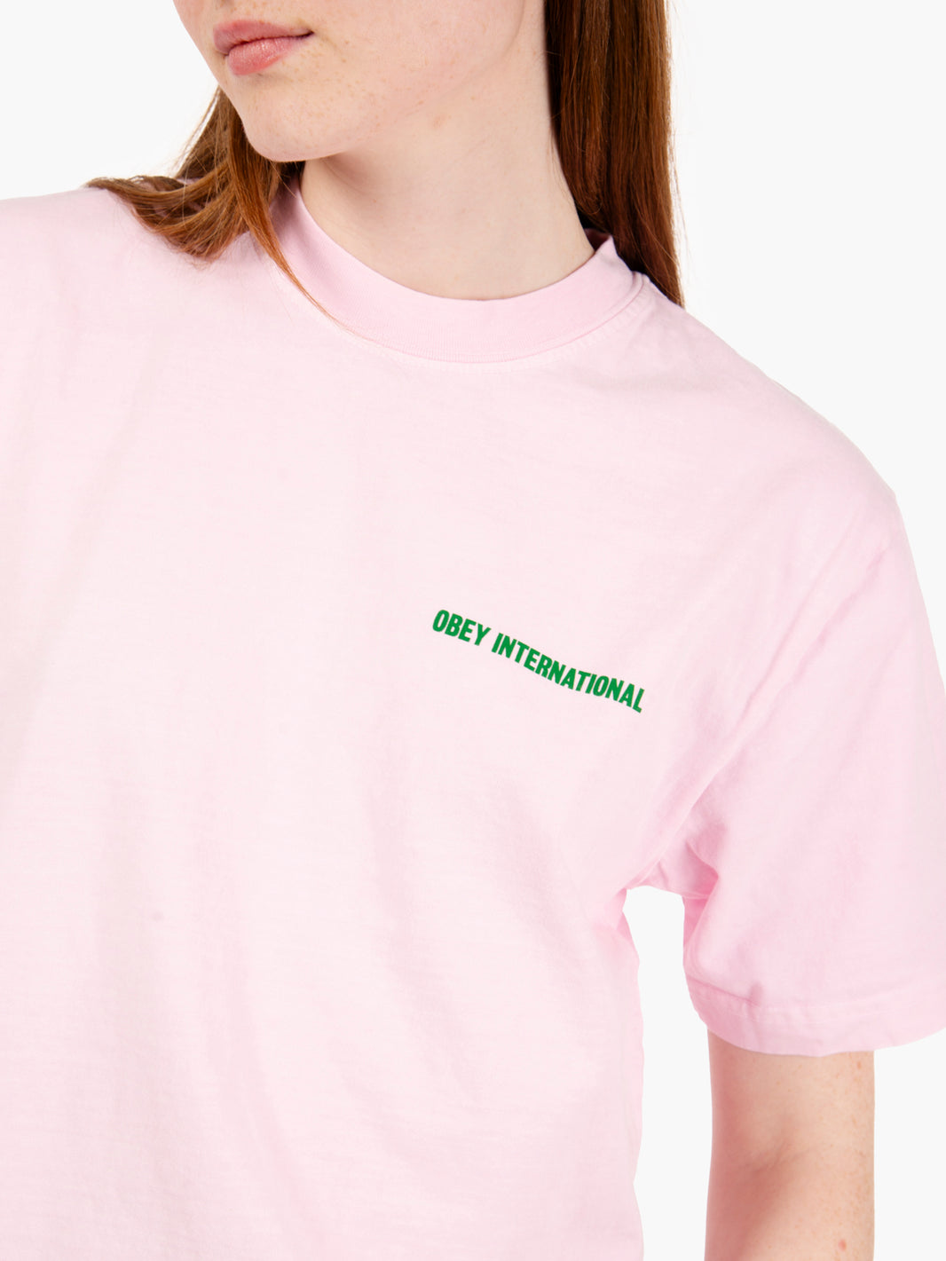 T-shirt international cities pink