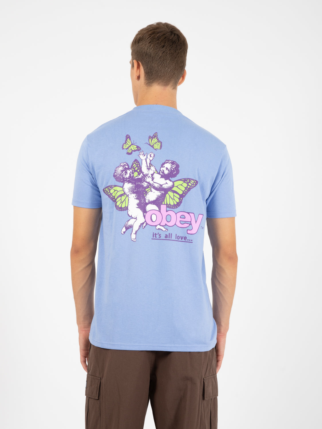 It's All Love Classic digital violet t-shirt