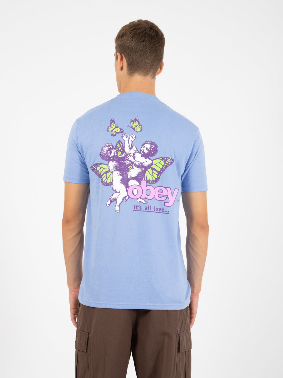 It's All Love Classic digital violet t-shirt